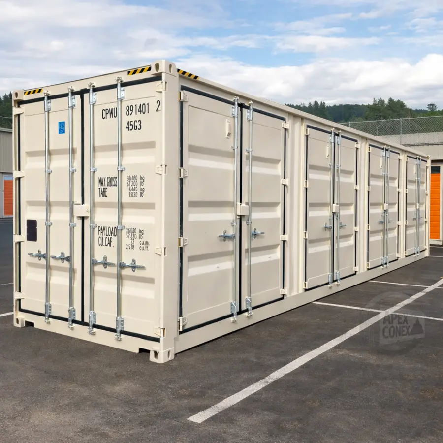 Apex Conex side-door shipping container